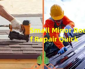 Small Minor Roof Repair Quick Same Day Service For Isolated Leaks Damage